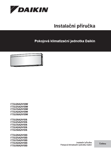 FTXJ-AW.FTXJ-AS.FTXJ-AB_Installation manual_3PCS695637-1E_Czech download